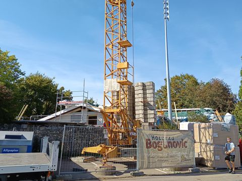 Sanierungsarbeiten am Kindergarten Stockwiesenweg