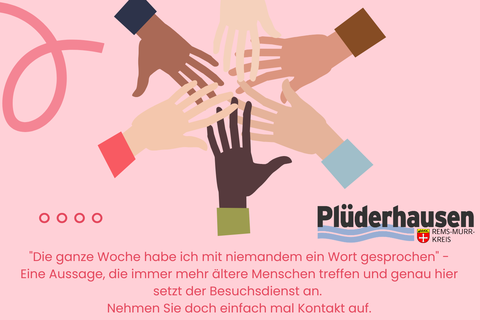 Besuchsdienst - Flyer