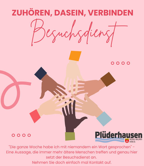 Besuchsdienst - Flyer