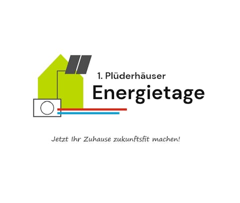 Das Bild zeigt das Logo der Plüderhäuser Energietage.