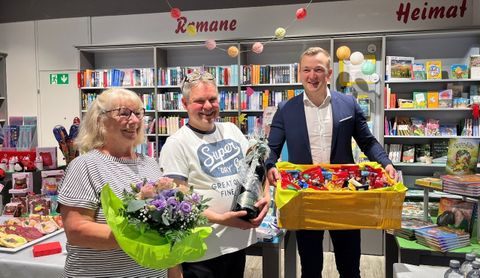 Familie Donner und BM Treiber 