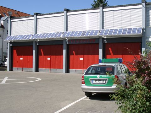 Feuerwehr und Polizei