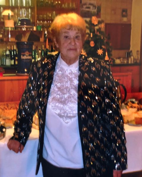 Elsa Paul an Ihrem 85.Geburtstag