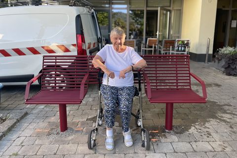 Frau Schneider, Bewohnerin Haus am Brunnenrain 