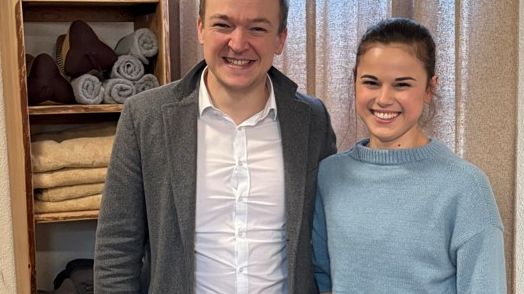 BM Treiber und Joelina Knehr