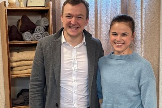 BM Treiber und Joelina Knehr