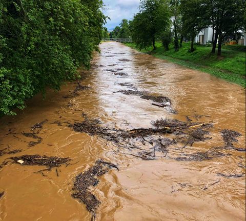 Hochwasser an der Rems
