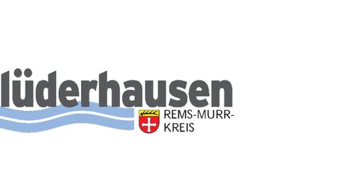 Gemeindelogo mit Wappen unten rechts 