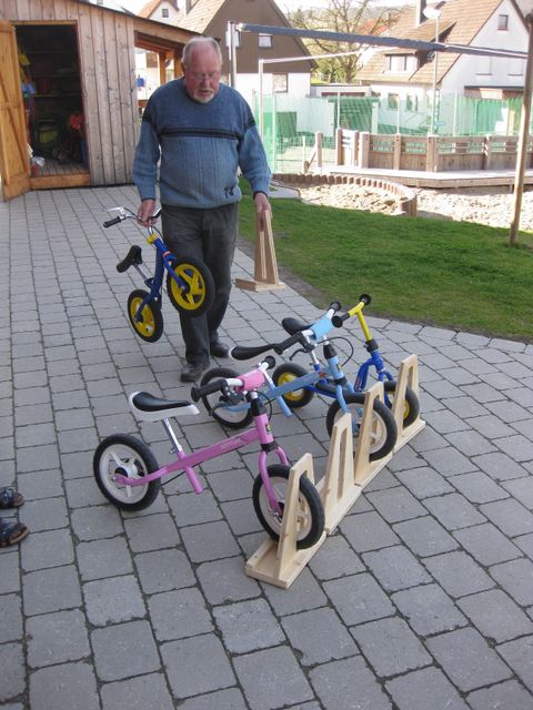 Laufradständer Kiga