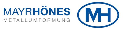 Logo - MH in einem Kreis sowie der Schriftzug MayrHöhnes Metallumformung