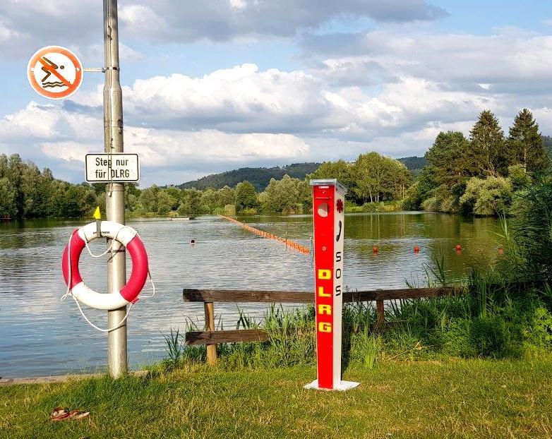 Badestelle Plüderhäuser See