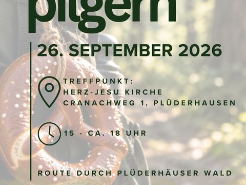 Plakat Brezel-Pilgern