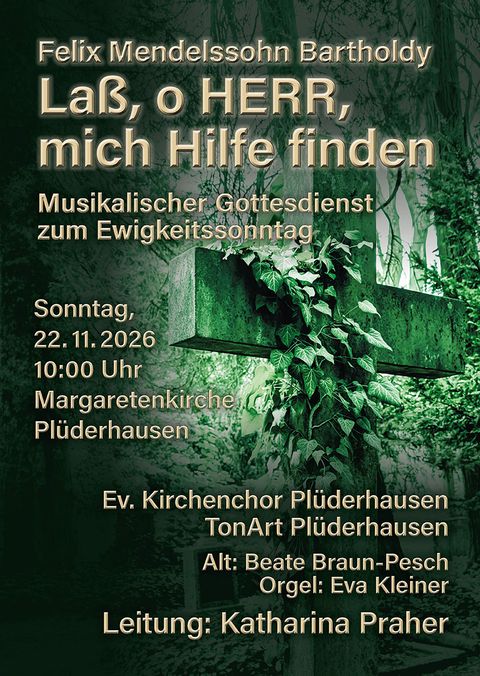 Musikalischer Gottesdienst zum Ewigkeitssonntag