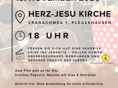 Plakat zum Filmabend