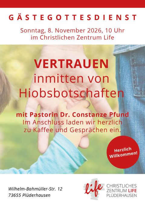 Flyer zum Gästegottesdienst